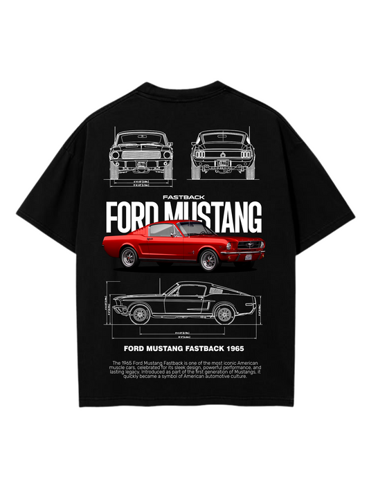 FORD MUSTANG - Premium Oversized T-Shirt