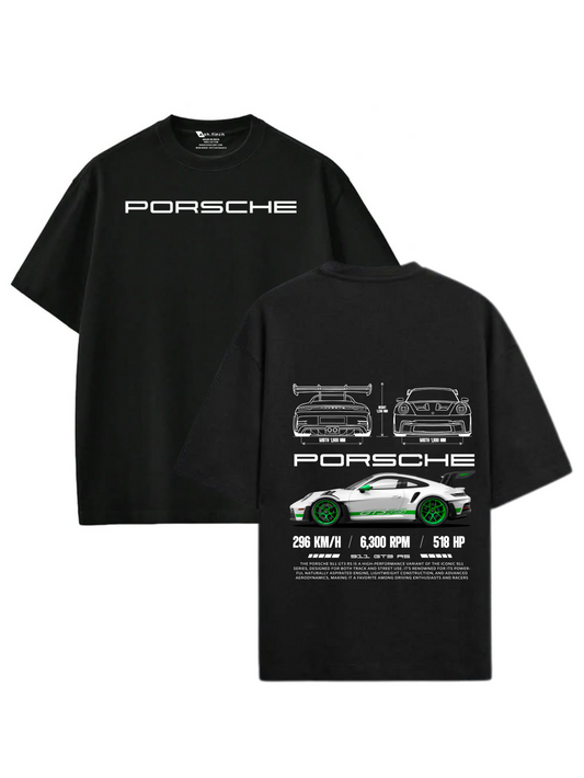 PORSCHE 911 GT3 RS - Premium Oversized T-Shirt