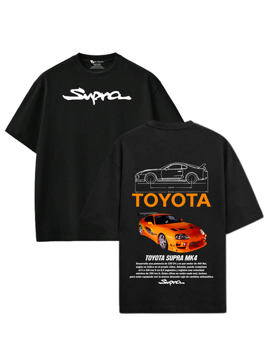TOYOTA SUPRA MK4 - Premium Oversized T-Shirt