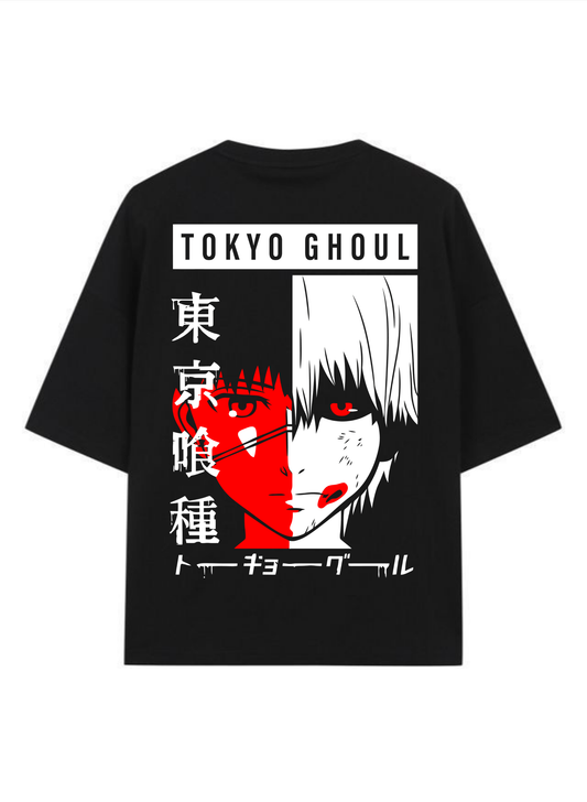 Ken Kaneki- Tokyo Ghoul - Premium Oversized T-Shirt