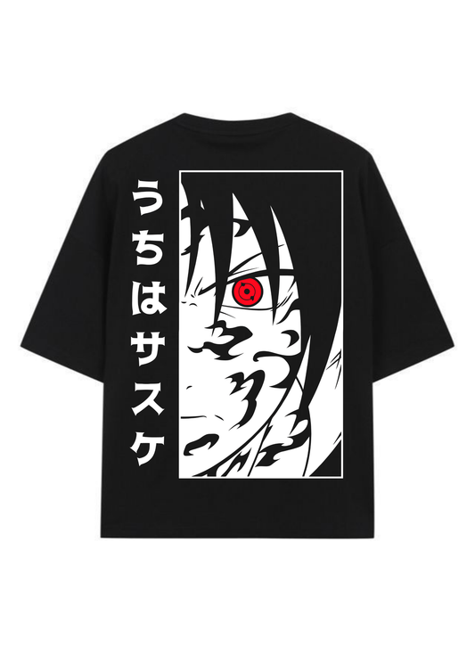 Sasuke Uchiha- Naruto - Premium Oversized T-Shirt