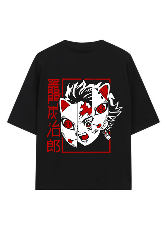 Tanjiro Kamado- Demon Slayer - Premium Oversized T-Shirt