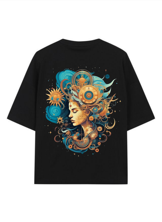 CELESTIAL MECHANIC - Premium Oversized T-Shirt