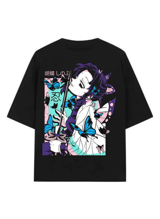 Shinobu Kocho- Demon Slayer - Premium Oversized T-Shirt