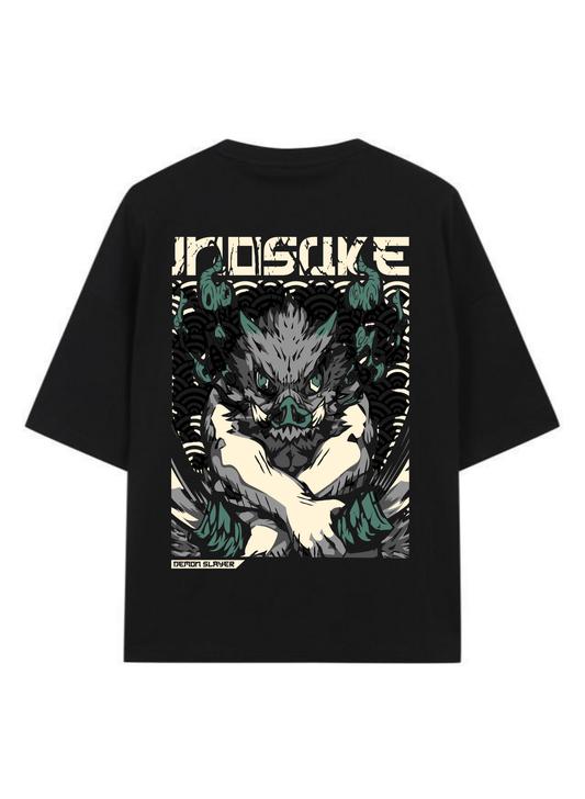 Inosuke Hashibira- Demon Slayer - Premium Oversized T-Shirt