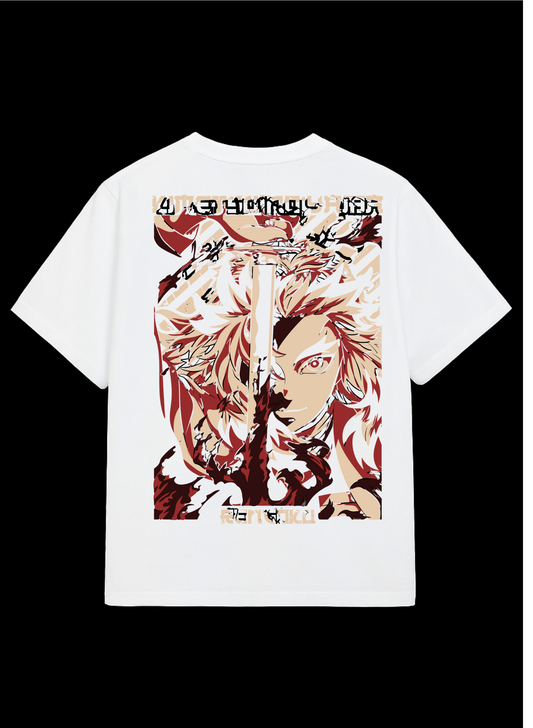 Kyojuro Rengoku- Demon Slayer - Premium Oversized T-Shirt