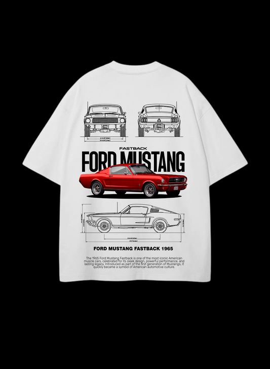 FORD MUSTANG - Premium Oversized T-Shirt