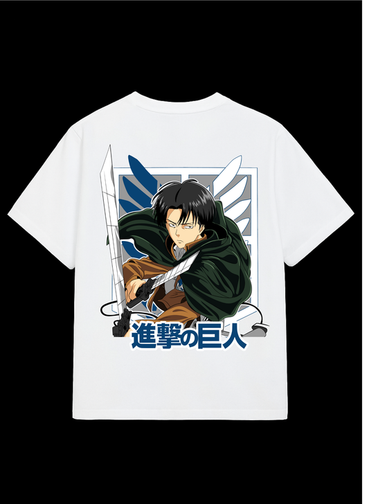 Levi Ackerman- Attack on Titan - Premium Oversized T-Shirt