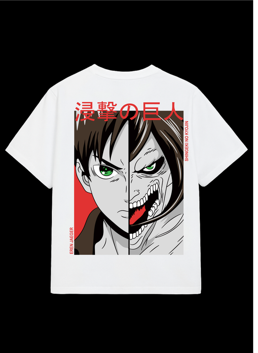 Eren Jaeger- Attack on Titan - Premium Oversized T-Shirt