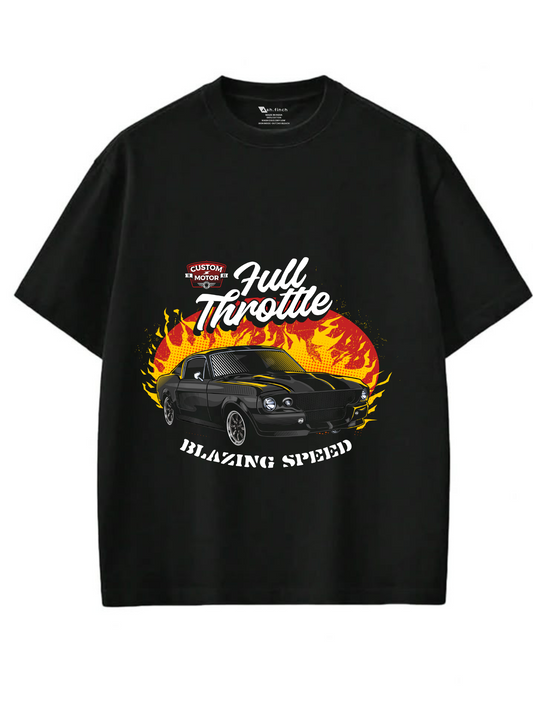 FULL THROTTLE - Premium Oversized T-Shirt