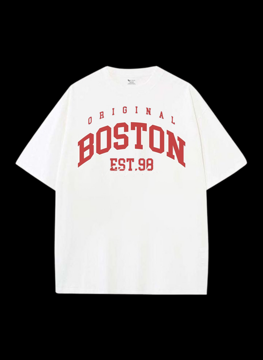 BOSTON - Premium Oversized T-Shirt