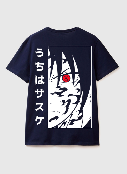 Sasuke Uchiha- Naruto - Premium Oversized T-Shirt