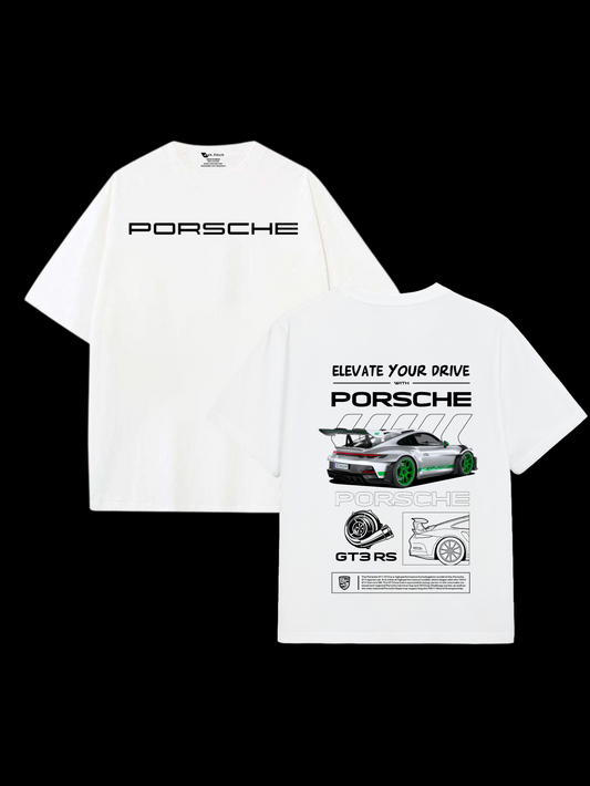 PORSCHE GT3 RS - Premium Oversized T-Shirt