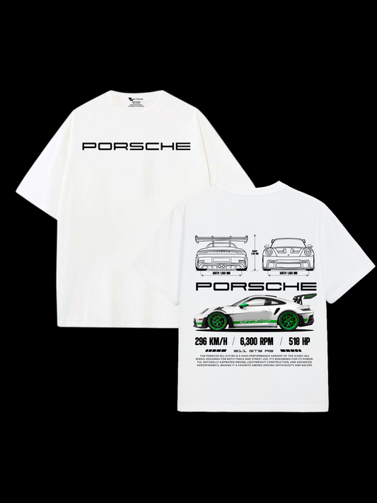PORSCHE 911 GT3 RS - Premium Oversized T-Shirt