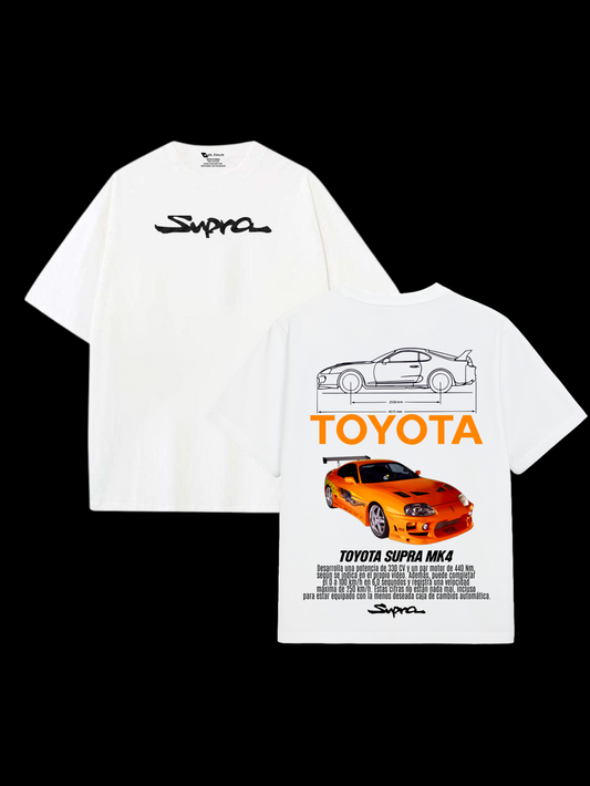 TOYOTA SUPRA MK4 - Premium Oversized T-Shirt