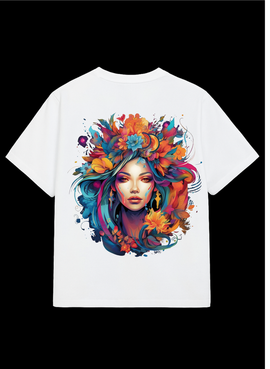CHROMATIC CHAOS - Premium Oversized T-Shirt