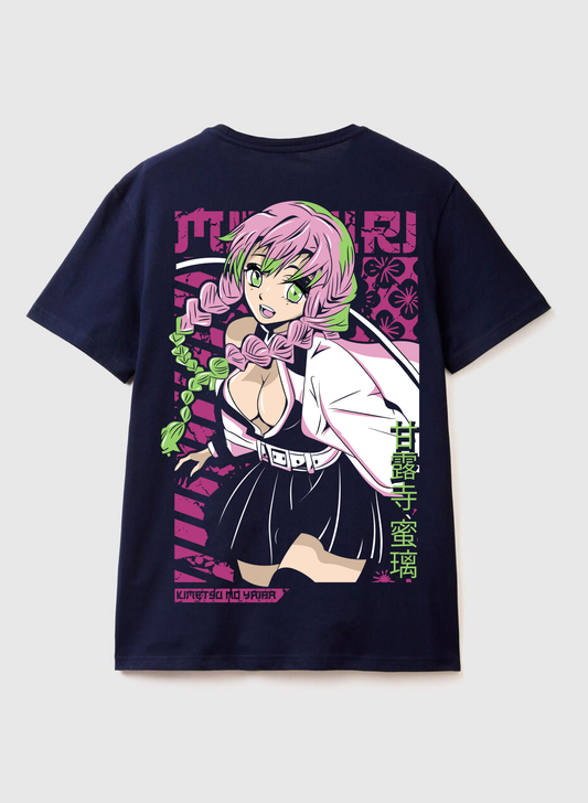 Mitsuri Kanroji- Demon Slayer - Premium Oversized T-Shirt