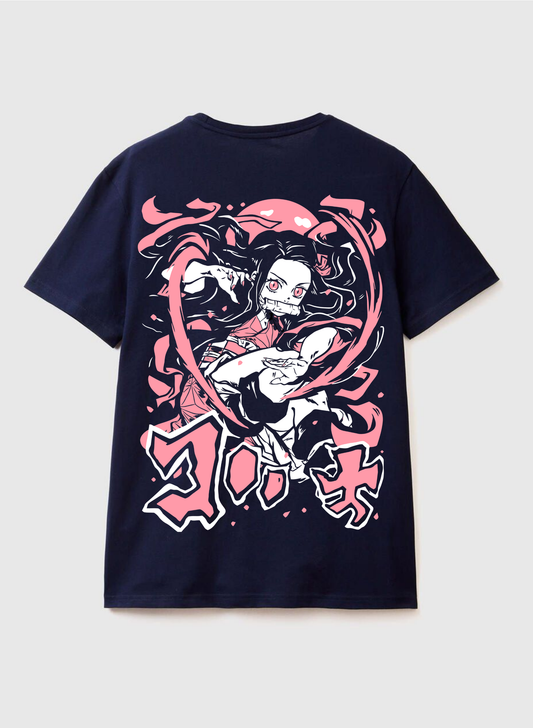 Nezuko Kamado- Demon Slayer - Premium Oversized T-Shirt