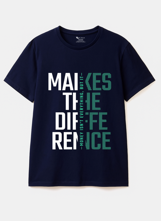 MAKES THE DIFFERENCE - Premium Oversized T-Shirt
