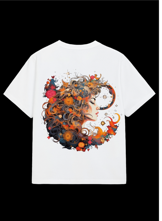 ETHEREAL BLOOM - Premium Oversized T-Shirt