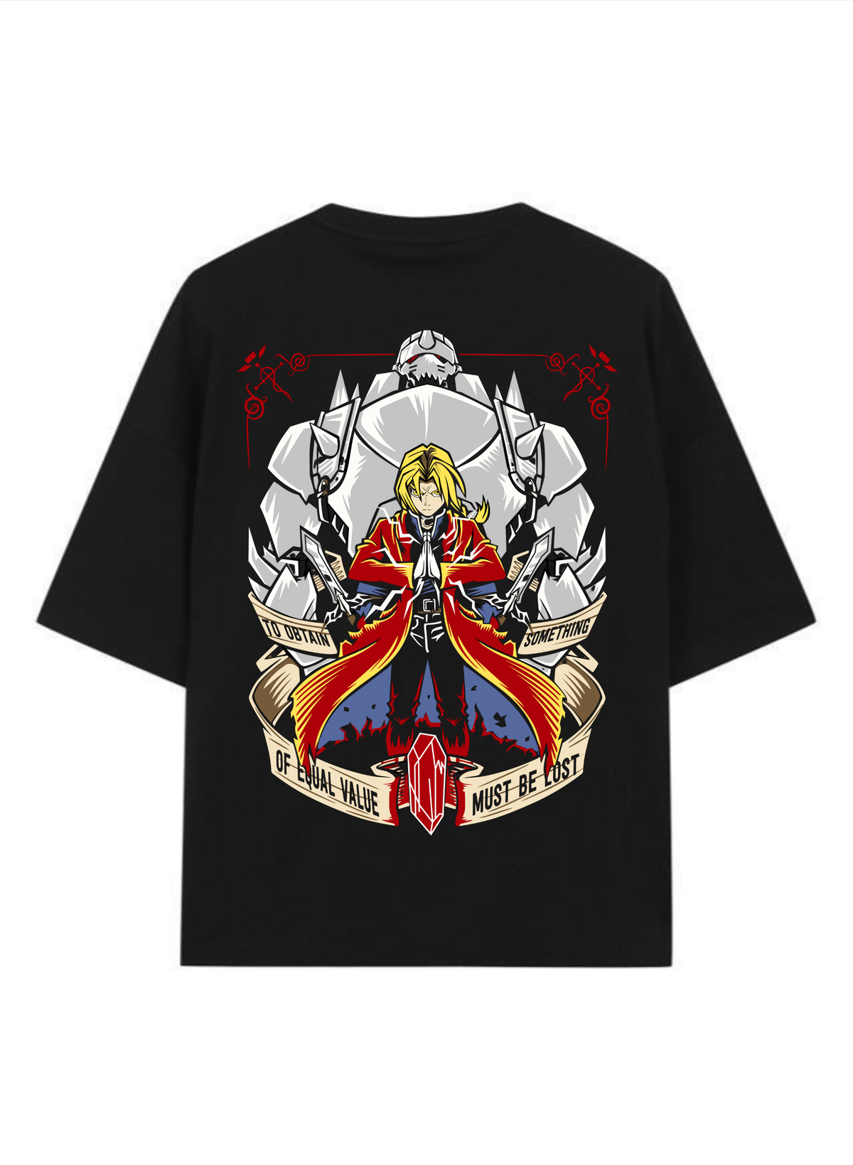 Edward Elric- Fullmetal Alchemist - Premium Oversized T-Shirt